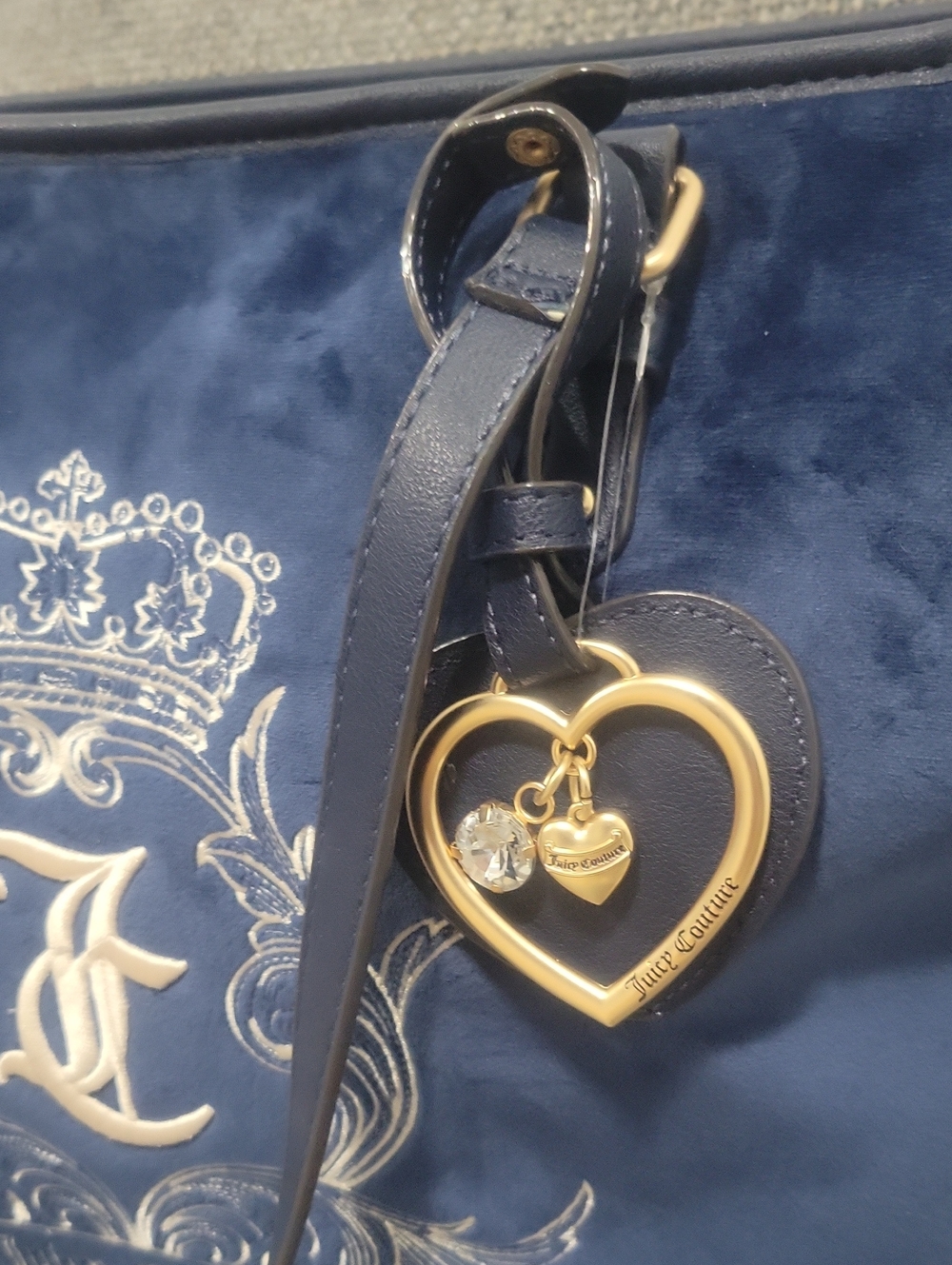 JUICY COUTURE Need More Juicy Tote in Regal Blue - Picture 10 of 16